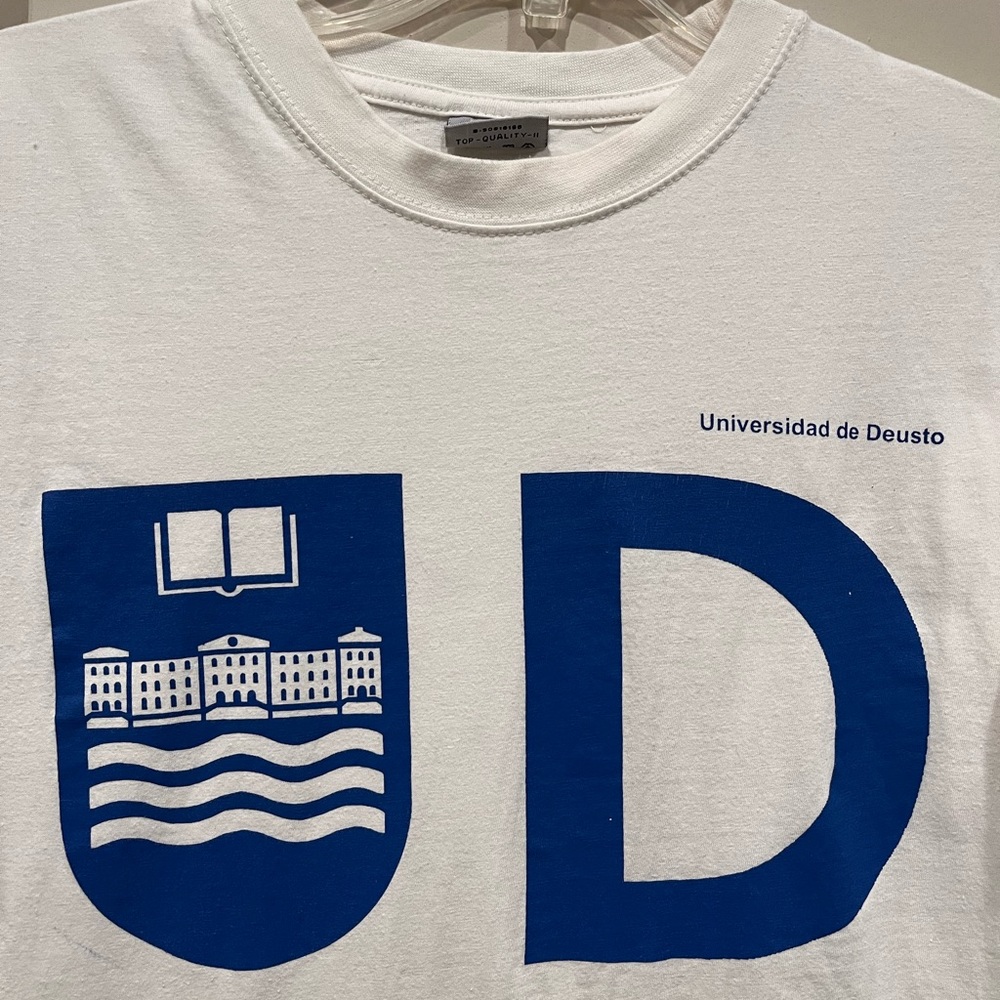 EUC Universidad de Duesto cotton t-shirt - from Bilbao, Spain